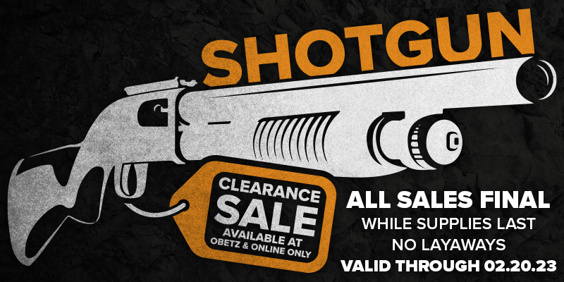 Special: Shotgun Clearance Sale